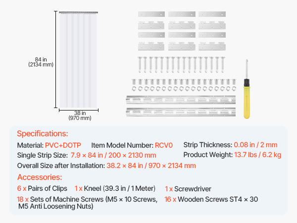 pvc strip curtain