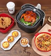 silicone air fryer liners