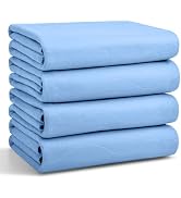 Washable Underpads, 34" x 36" (Pack of 4), Waterproof Protective Pad for Bed, Couch, Sof...