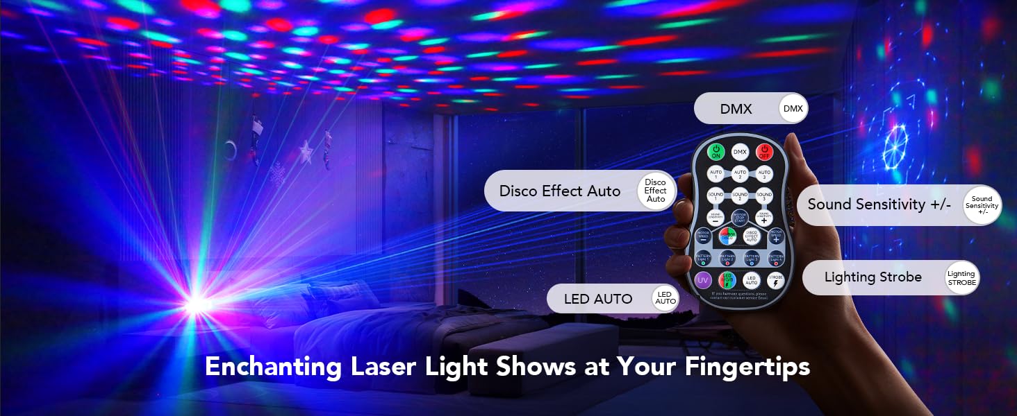 dj laser light show machine