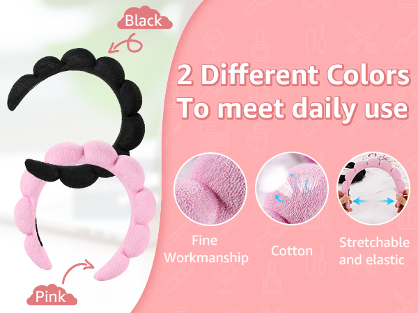 Spa Headbands for Washing Face