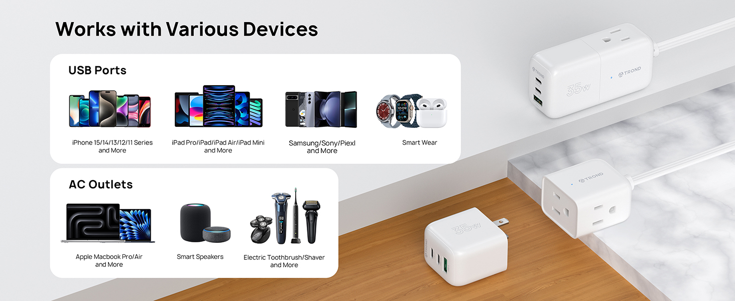 detachable power strip