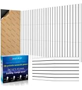 BSHEAD 6 Pack 2-Layer Fold Soundproof Wall Panels, 24 x 12 x 0.43 in Sound Proof Foam Panels for ...