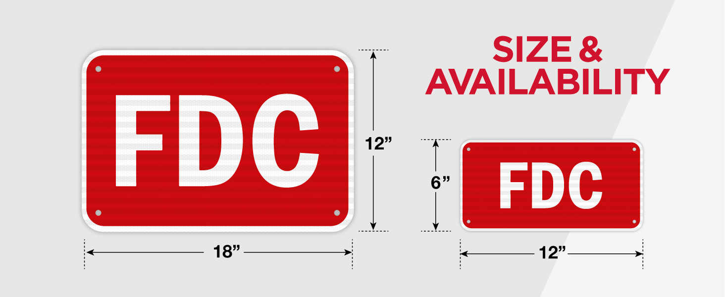 Rutdivin FDC Warning Sign