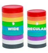 plastic mason jar lids