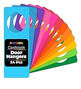 Hygloss Cardstock Door Knob Hanger Blank for Crafts