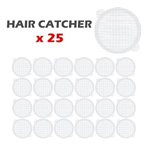 25 pack hair catcher disposable