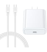 65W Super Fast Type C Samsung S26 Ultra Charger Block, USB C Charger Cube &6FT Charging Cable for...