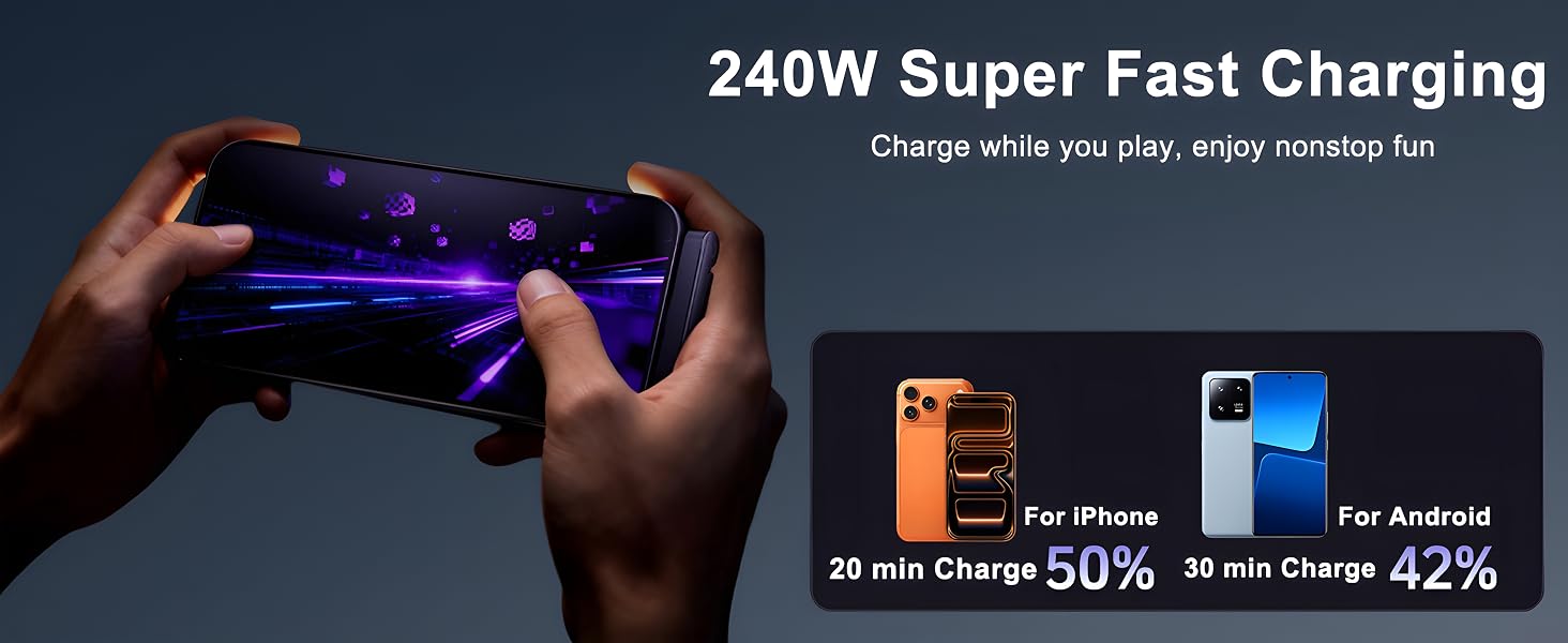 2-in-1 invisible holder charger cable