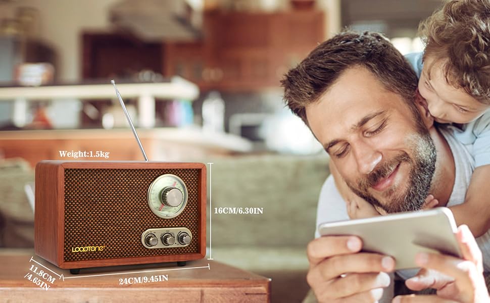 retro FM AM radio