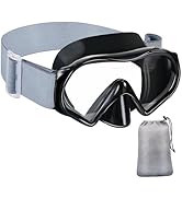 Aegend Diving Mask for Adult Youth Diver, Anti-Fog Anti-UV Wide View Snorkel Mask for Scuba Divin...