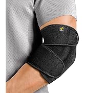 Bracoo Elbow Support Brace, Adjustable Compression with Dual Stabilizers Splint for Sprain, Joint...