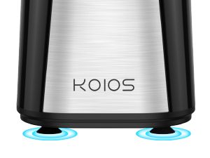 great smoothie blender with improve 4-blade has strong power to pulverize ice for frozen drinks
