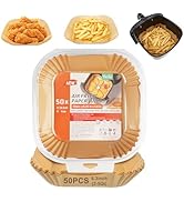 Air Fryer Liners, 6.3 Inch Air Fryer Parchment Paper Liners, Heat Resistant & Pre-Cut for Easy Cl...