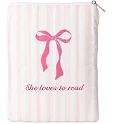 VeloKomo Padded Ereader Sleeve for Kindle - Protective Book Sleeve Pouch | for 6-7 Inch Paperback...