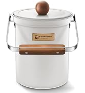 WAGENSTEIGER Kitchen Countertop Compost Bin 101Ounces / 3Liters with Airtight Lid, SUS304 Premium...