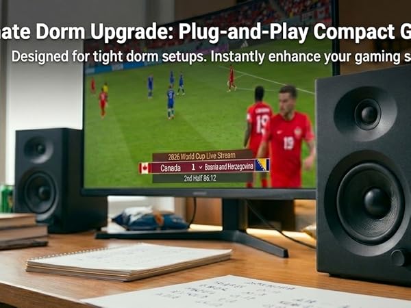speakers for gaming in dorm
