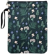 Hydrangea Pattern Book Lovers Gifts Book Sleeve for Women Daughter Sisters Grandma Mom Wife Reade...