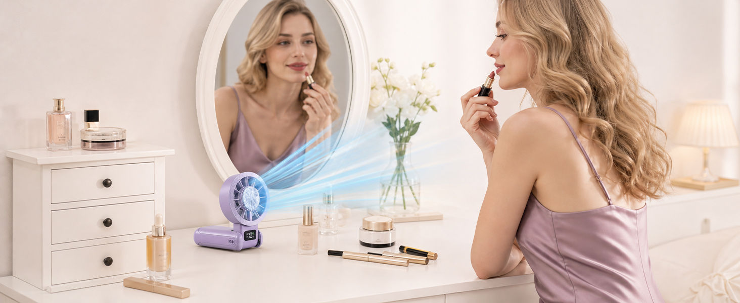 make up fan