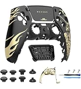 CHARM FOCUS Custom Front Shell for PS5 Controller BDM-010 020 030 040 050 – DIY Faceplate Cover w...