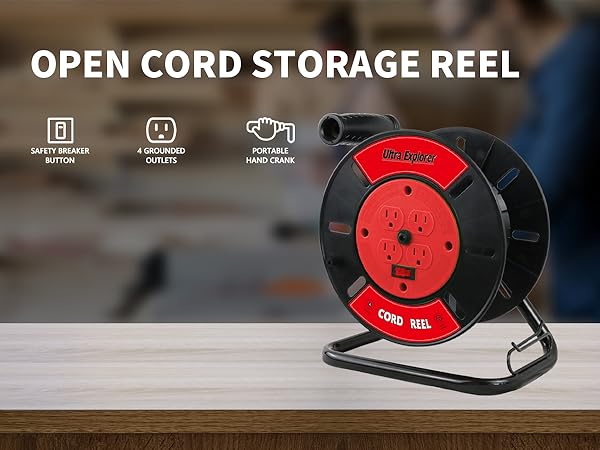 cord storage reel