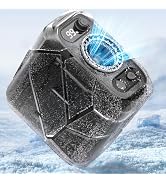 Koonie Portable Waist Clip Fan, Personal Fan with 100 Speed Levels, Belt Cool Clip on Pants with ...