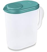 1 Gallon/3.8 Liter Slim Heavy Duty Plastic Measuring Pitcher with See Through Base, Leak Proof Sp...