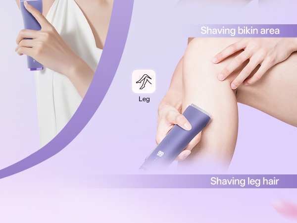 Wet or Dryer Electric Shaver for Women