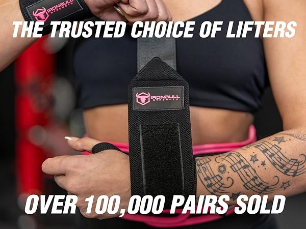 Reliable weight training wrist wraps delivering support and comfort for safer workouts