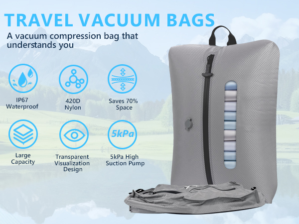 travel vacuum bag