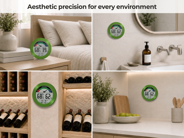 Aesthetic precision of for every environment bedroom, toilet, wine cellar, kitchen etc.