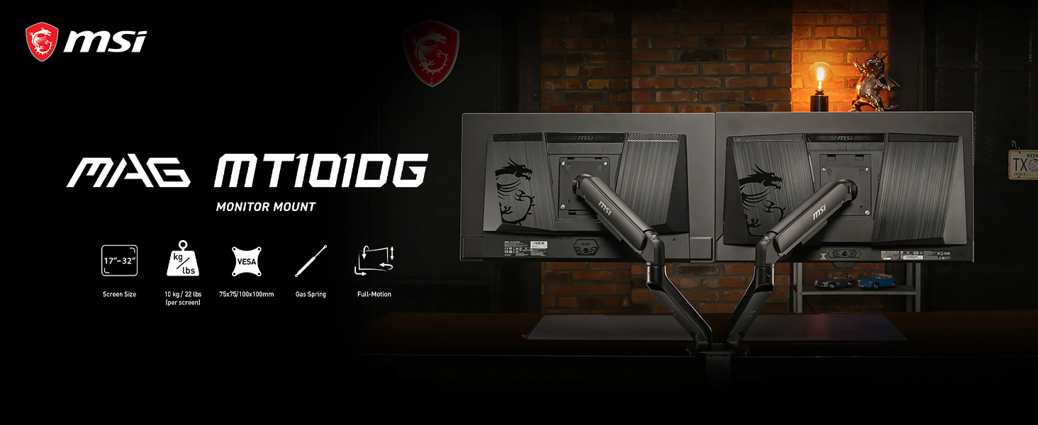 MAG MT101DG Monitor Arm