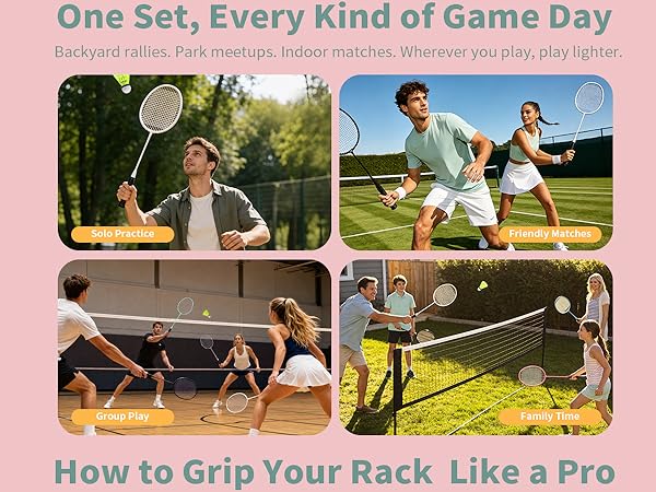 badminton sets for backyard