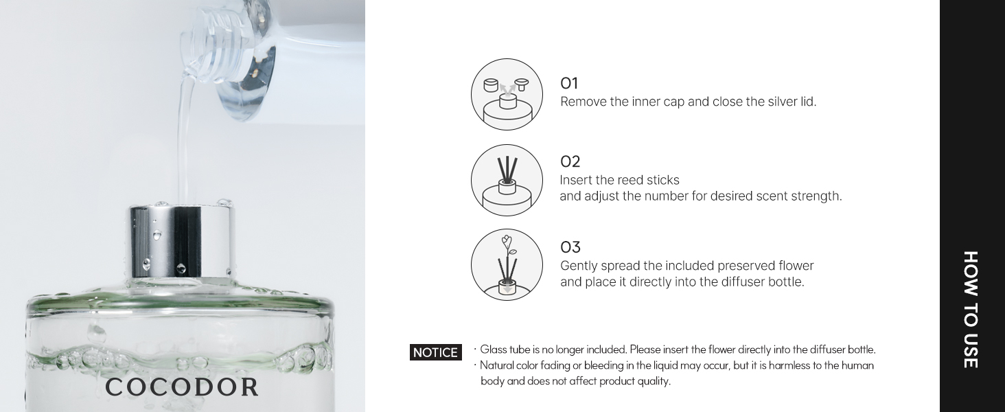 flower reed diffuser