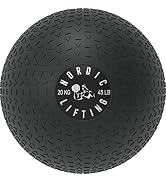 Nordic Lifting Dead Weight Slam Ball for Crossfit - Textured Slamball for Core & Fitness Training