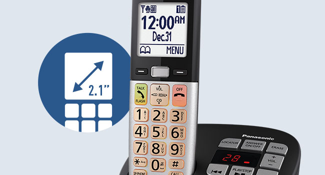 Large Display and Big Buttons