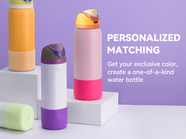 Silicone Water Bottle Boot for Owala 24 oz