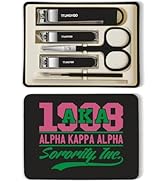 TTJHGYQO Nail Clippers and Beauty Tool Portable Set Nail Clipper Set Manicure Set 6 in 1 AKA Soro...