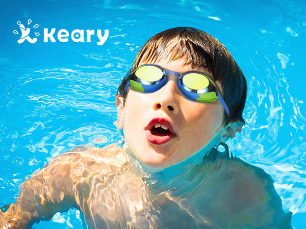 keary swimming goggles for youth kids