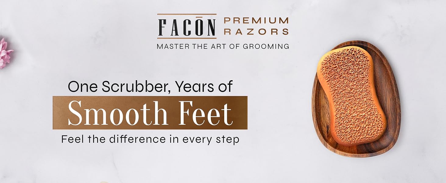 Facón Pumice Stone Exfoliating Foot Scrubber