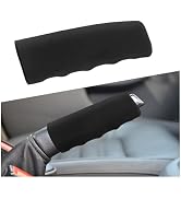 Gasedin Car Handbrake Cover, Anti-Slip Silicone Auto Hand Brake Comfortable Handle Grip Cover, Wa...