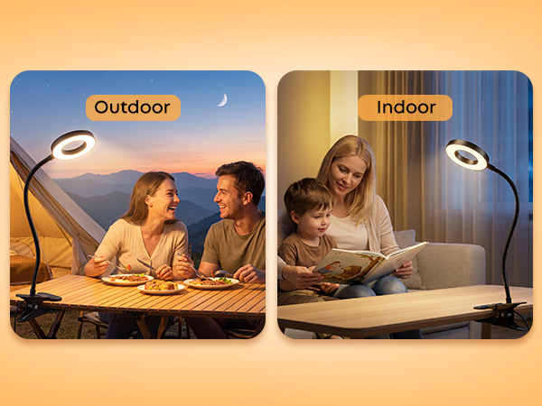 Eye Caring Reading Light for Bed
