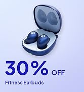 Raycon Fitness Earbuds True Wireless Bluetooth with Built in Mic 54 Hours of Battery IPX7 Waterpr...