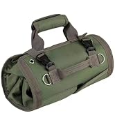 Roll Up Tool Bag Organizer. Heavy Duty Motorcycle Tool Roll Bag Organizer | Portable Rollup Toolb...