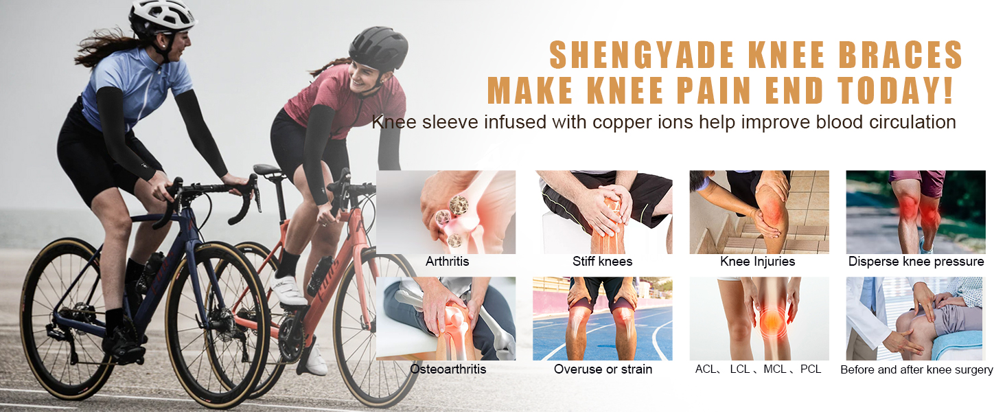 knee brace knee sleeve copper rodilleras para dolor de rodillas knee sleeves weightlifting men