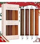 Togayu Heatless Curling Rods for Overnight Curls - Jumbo Soft Hair Rollers to Sleep in, No-Damage...