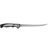 Old Timer Trail Boss Series Fixed Blade Fillet Knives with S.S. Blades, Full Tang Construction, E...
