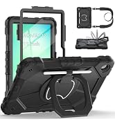 Case for Samsung Galaxy Tab A11+ /A9+ Plus 11'' 2025/2023, Dinines Full-Body Drop Protection Sams...
