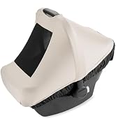 Skip Hop All Seasons Baby Car Seat Cover 4 in 1 Universal Fit with UPF40+ Sunshade and Water Resi...