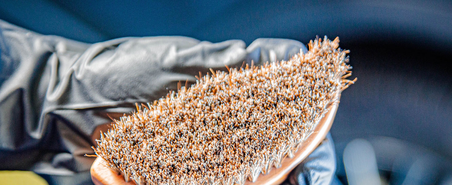 car interior cleaning brush